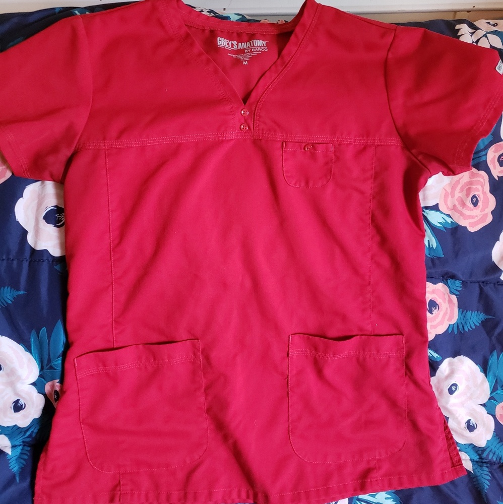 Greys anatomy scrub top